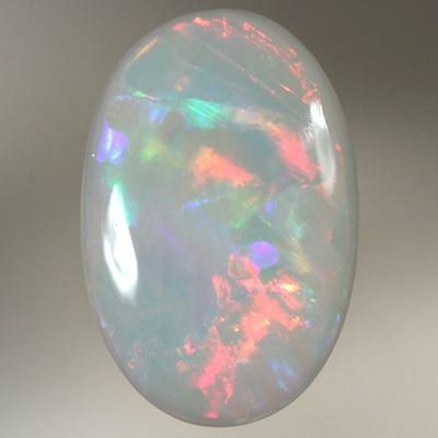 SOLID SEMI BLACK OPAL Flaming with bright and crisp colours